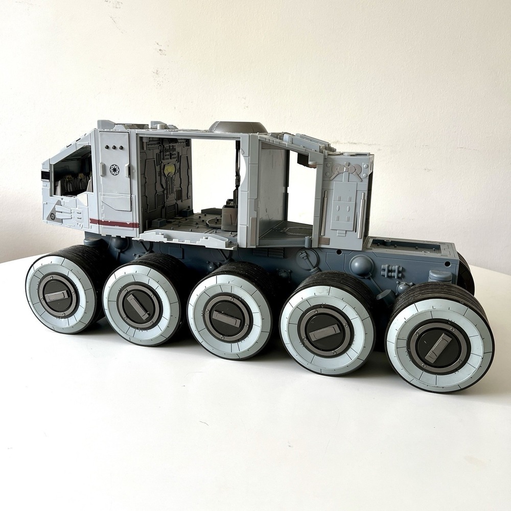 Star Wars The Clone Wars Clone Turbo Tank Vehicle Juggernaut 2008 Incomplete - Picture 5 of 16